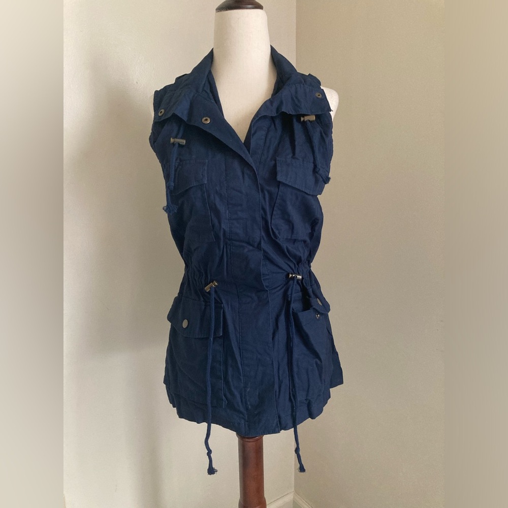 Love Tree Navy Blue Vest